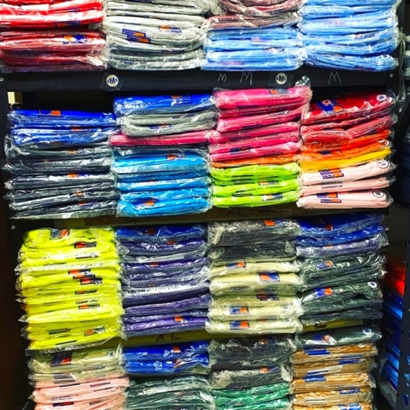 Gemrock Men's Solid Color T-Shirt - Sky Blue - Picture 4 of 4